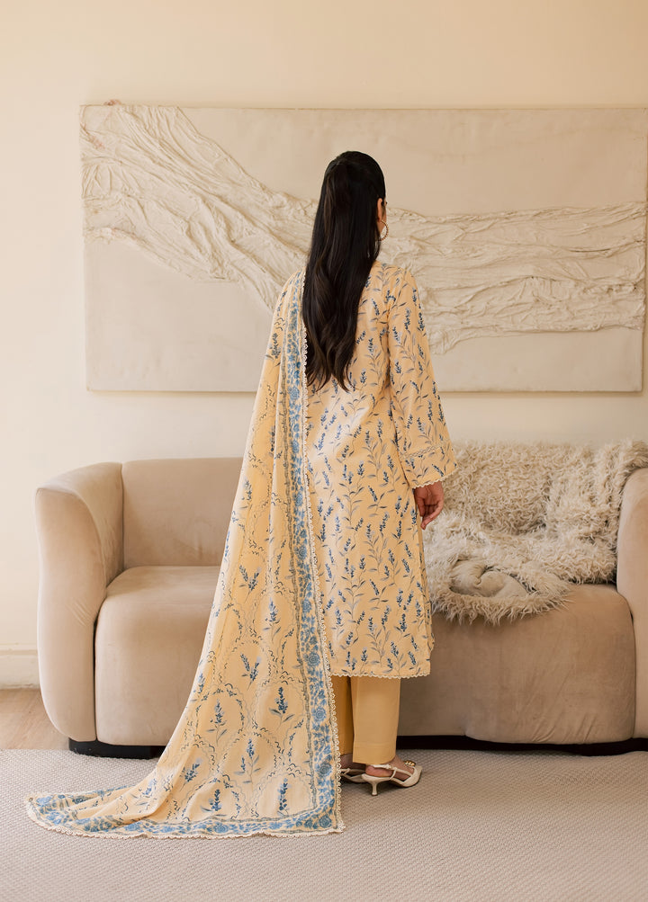 Sufya by Rashid Textiles Unstitched Printed Lawn 3 Piece Suit RT26ULS 3712 - Casual Collection