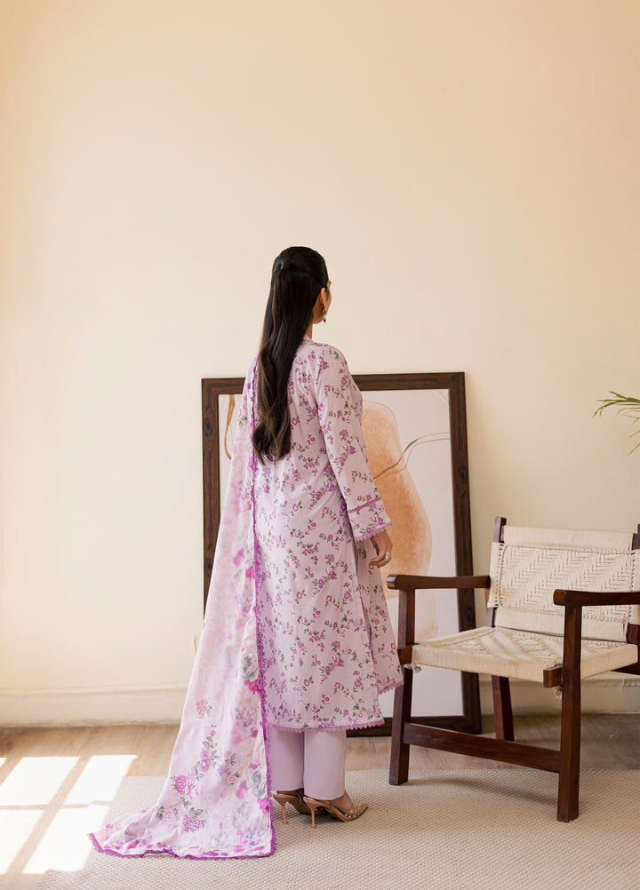 Sufya by Rashid Textiles Unstitched Printed Lawn 3 Piece Suit RT26ULS 3715 - Casual Collection