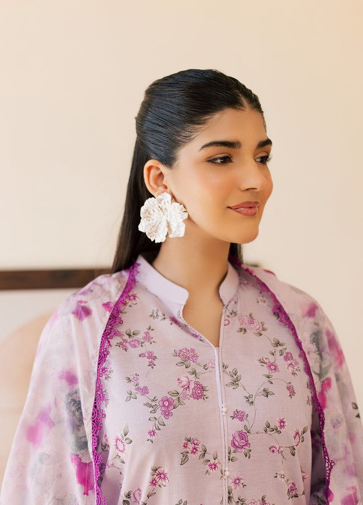Sufya by Rashid Textiles Unstitched Printed Lawn 3 Piece Suit RT26ULS 3715 - Casual Collection