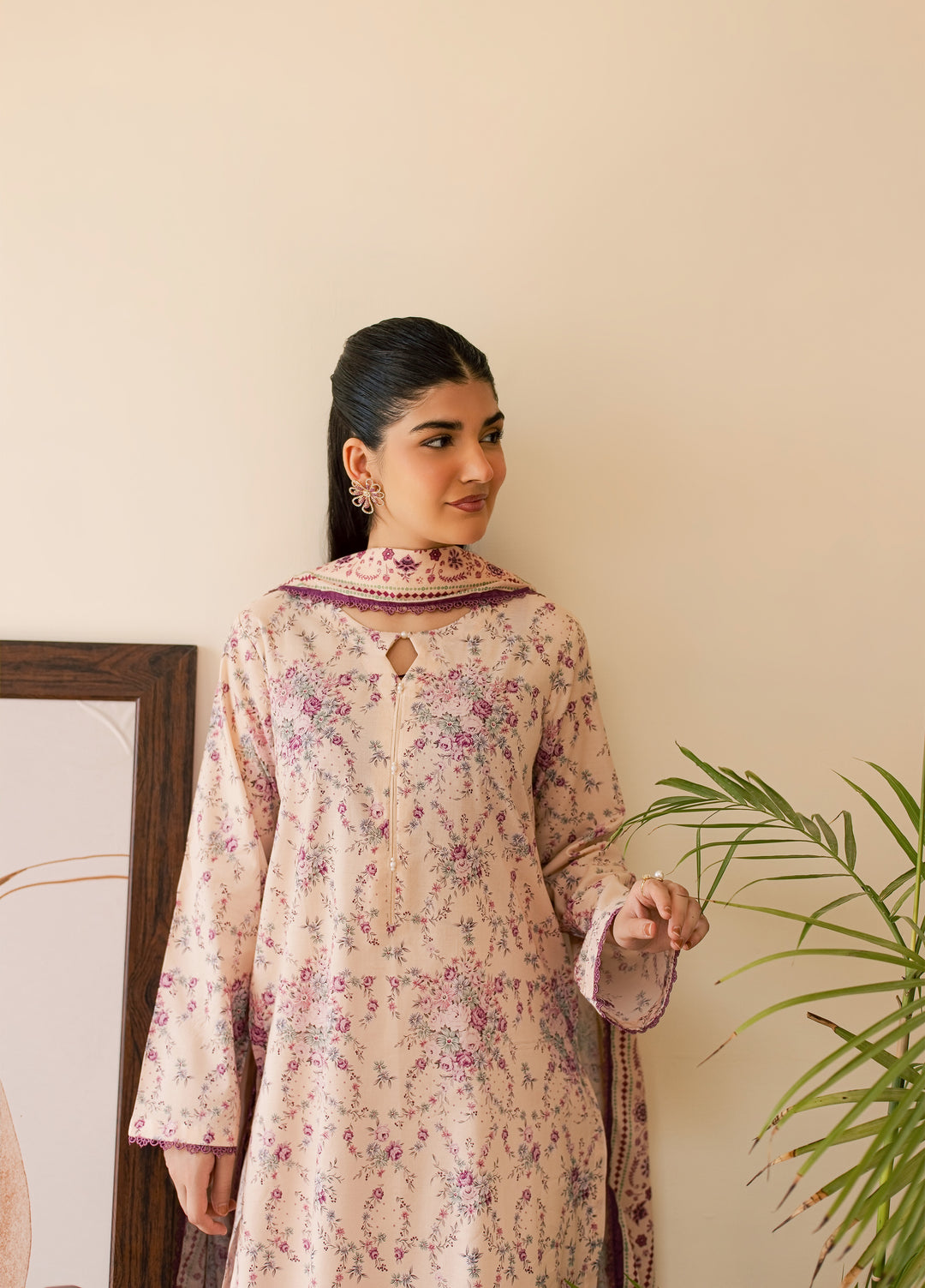 Sufya by Rashid Textiles Unstitched Printed Lawn 3 Piece Suit RT26ULS 3714 - Casual Collection