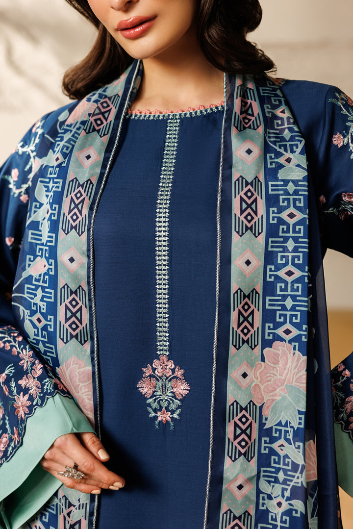 Mistfall Ramadan Edit by Panache Women RTW Embroidered Cotton 3 Piece Linea - Casual Collection