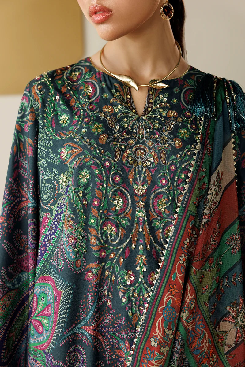 Orlina by Jazmin Unstitched Printed Silk 3 Piece Suit JZ26UO OR26-D07 - Festive Collection