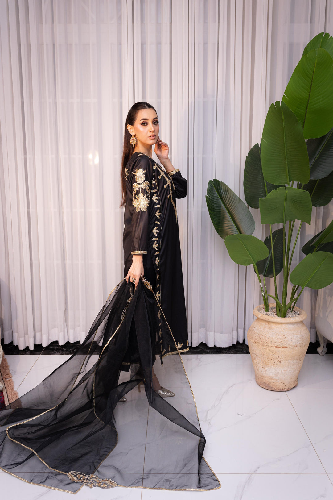 Dilkash by Reezas Women Pret 3 Piece Embroidered Raw Slik Ishq e Zaari - Festive Collection