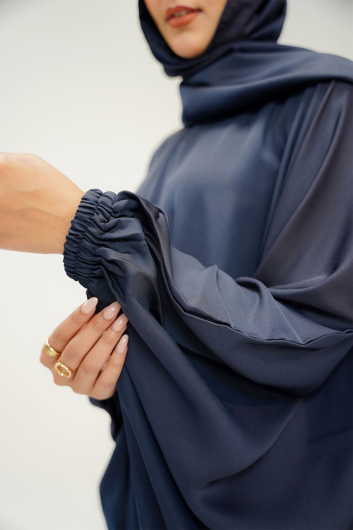 Divinely Crafted Abaya Casual Crepe 1 Piece Sahar Abaya | Solid