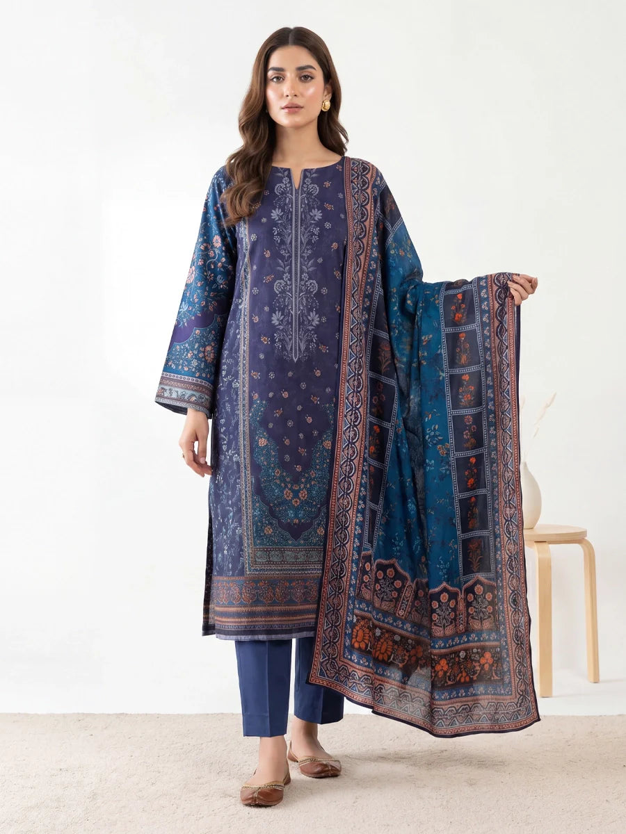 Salitex Unstitched Printed Lawn 3 Piece Suit SSW6U3P426 Summer Collection