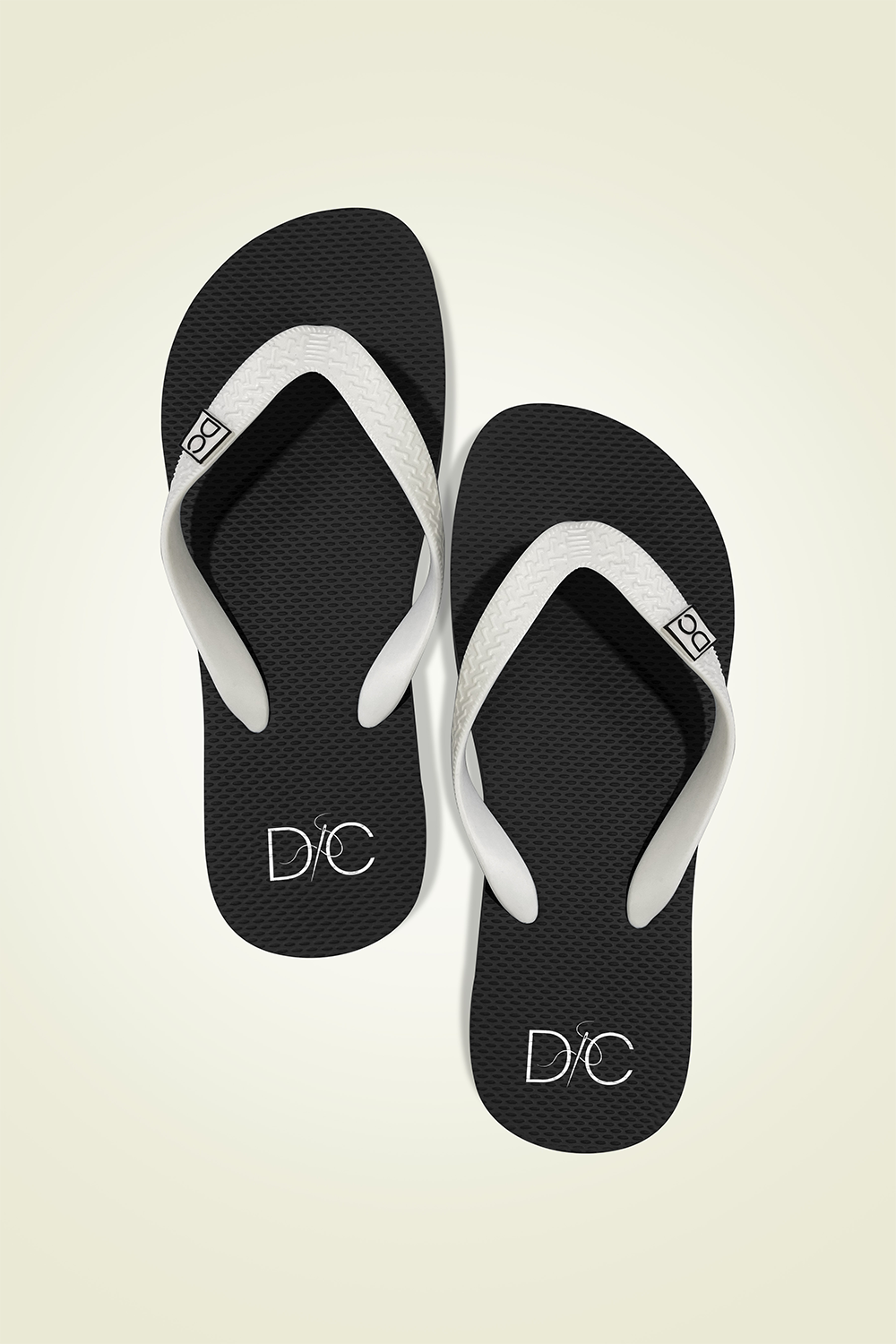 Divinely Crafted Women Flip Flops Black WFF-1225-BLK - Summer Collection