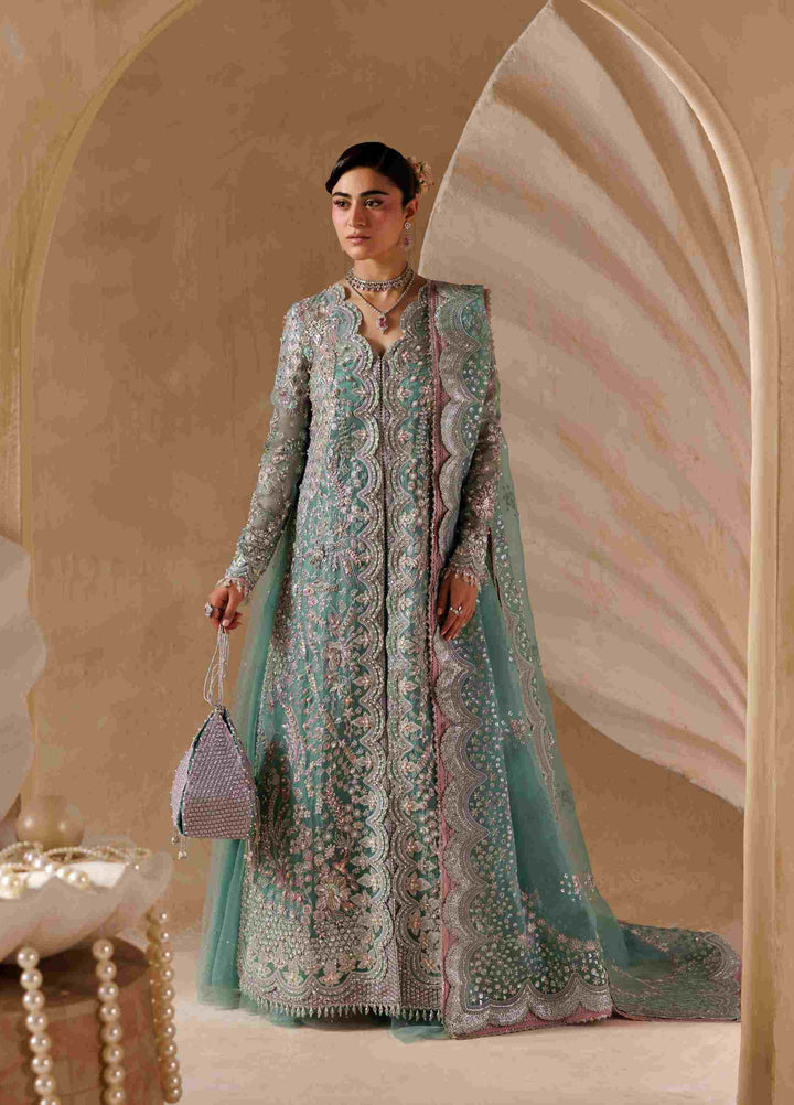 Sardinia Brides Unstitched Hand work Organza 3 Piece Suit SR26UB Juliet 1801 - Wedding Collection