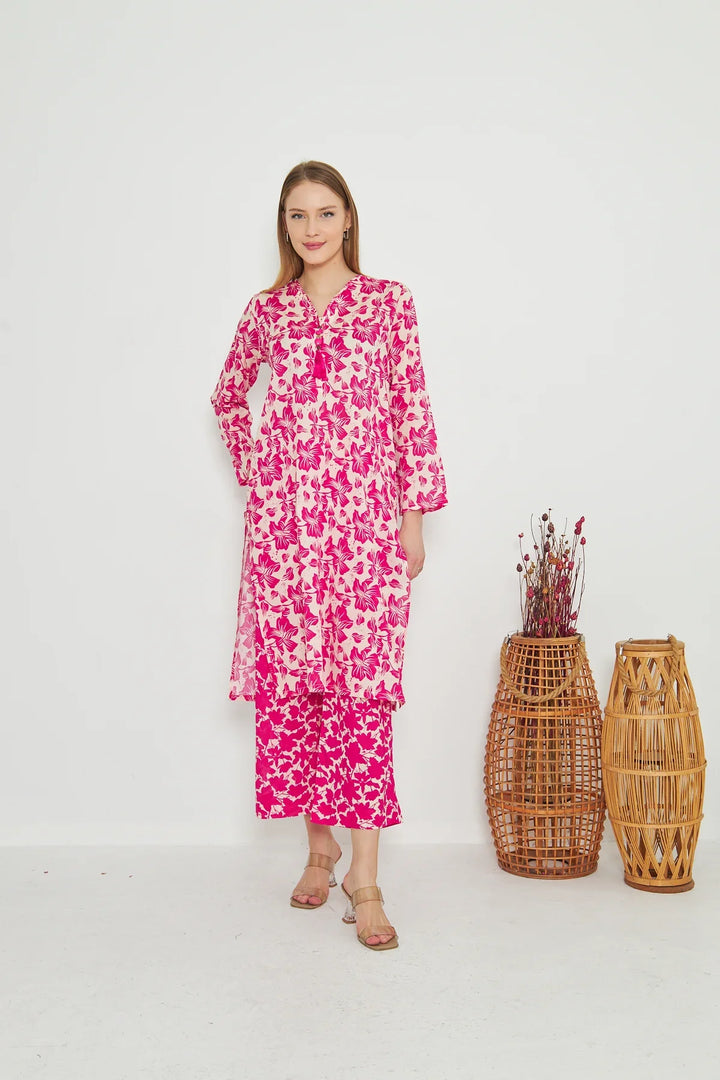 Dhaga Women Pret Printed 2 Piece Lawn Matching Separate FW24DSP0036 - Summer Collection