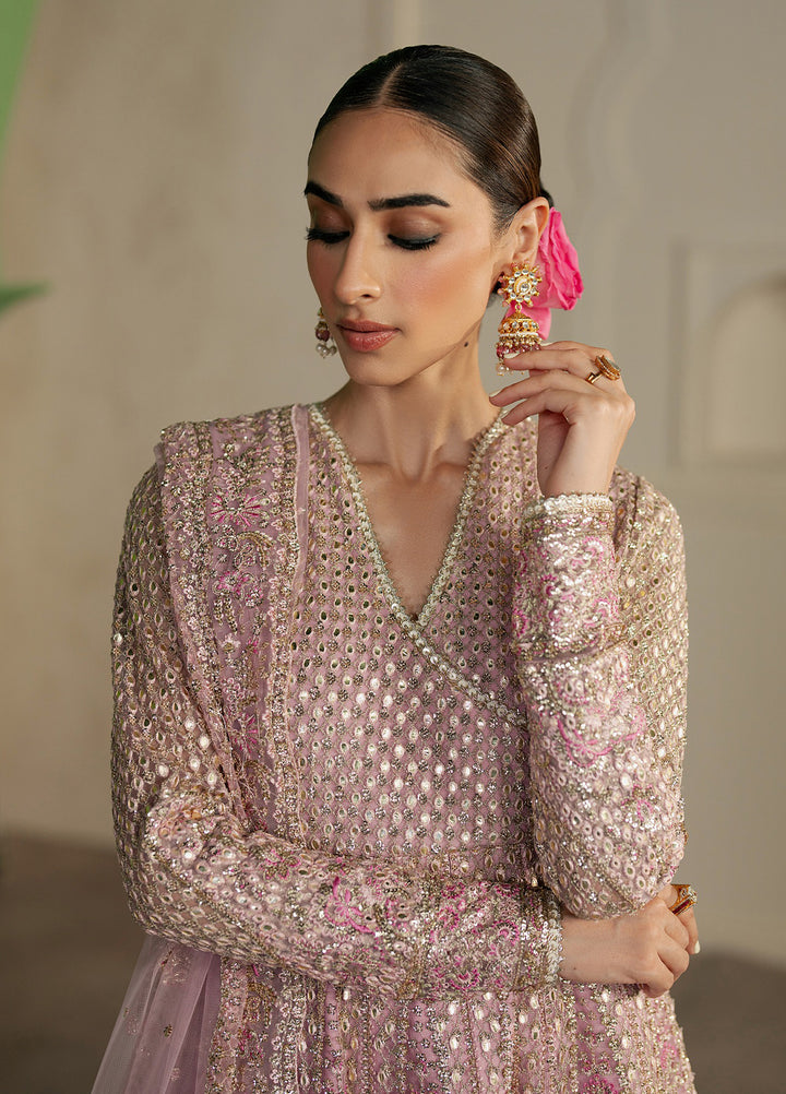 Pehli Nazar by Ayzel Embroidered Net Suits Unstitched 3 Piece AAFPZ25 D-10 Savera - Formals Collection