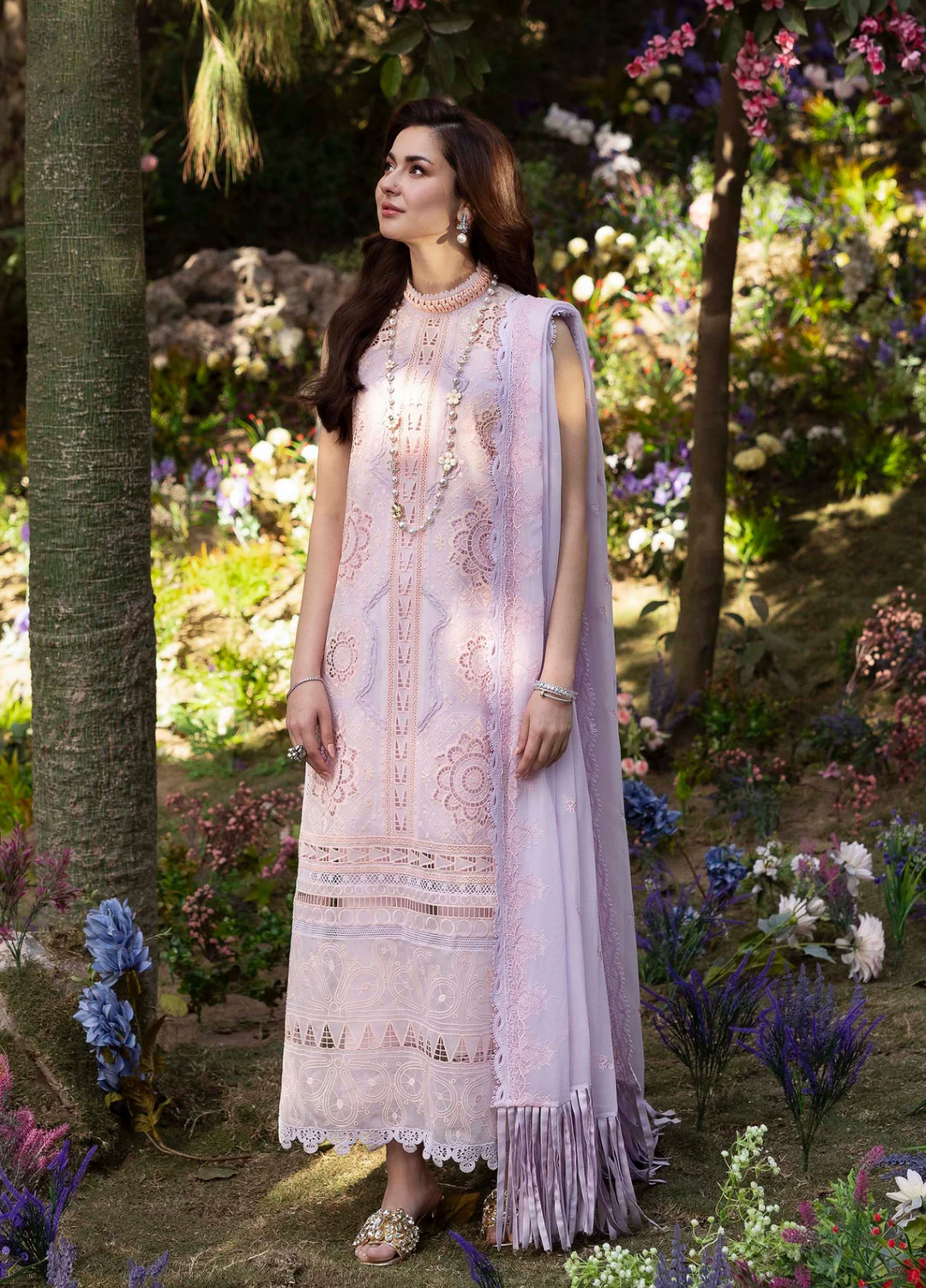 Sable Vogue Unstitched Embroidered Swiss Voile 3 Piece Suit SV26UL SL-05-25 - Summer Collection