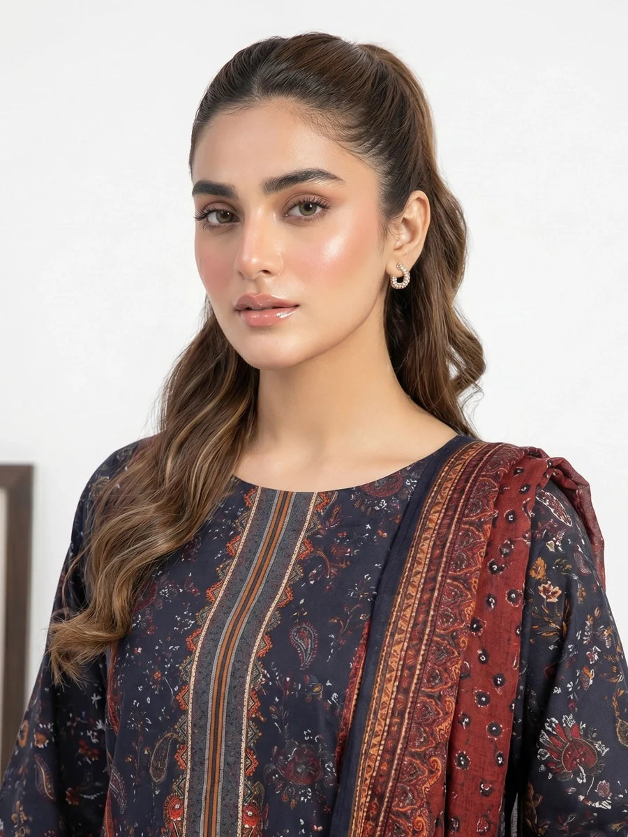 Salitex Unstitched Printed Lawn 3 Piece Suit SSW6U3P429 Summer Collection