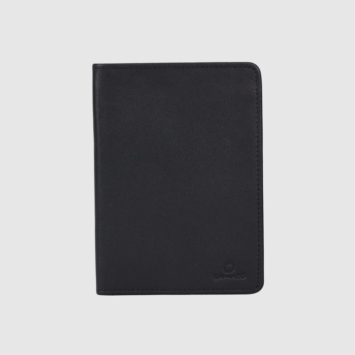 Lafanzo Unisex Leather Glenmore Passport Wallet Black - Accessories Collection