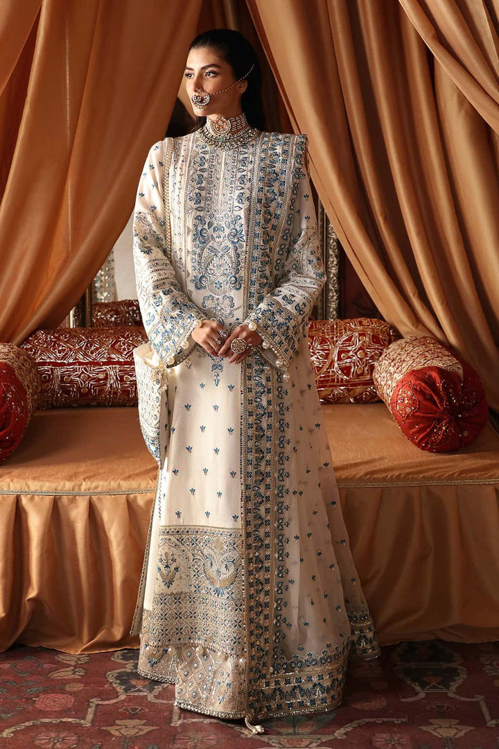 Divani By Afrozeh Embroidered  Suits Unstitched 3 Piece AF23DV AS-V2-09 Chandni - Luxury Collection