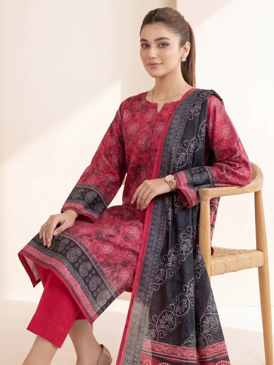 Salitex Women Unstitched Printed Lawn 3 Piece Suit SSW6U3P434 Casual Collection