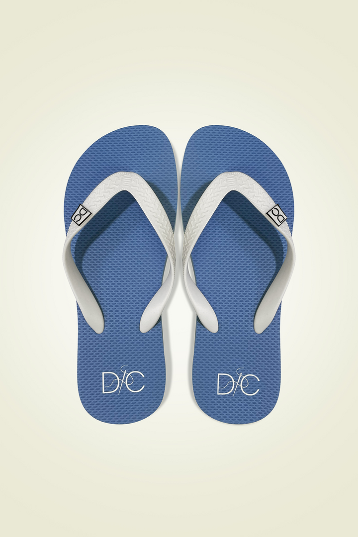 Divinely Crafted Women Flip Flops Sky Blue WFF-1225-SB - Summer Collection