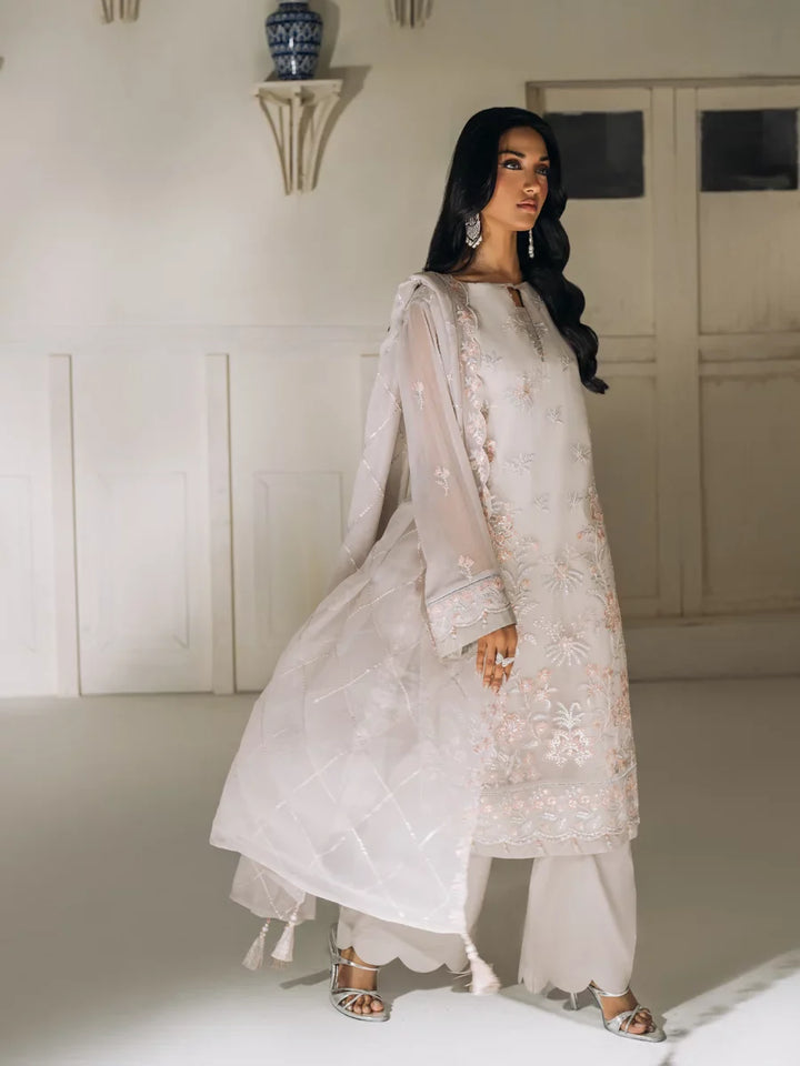 Salitex Unstitched Embroidered Chiffon 3 Piece Suit SUNS8CH519 Festive Collection