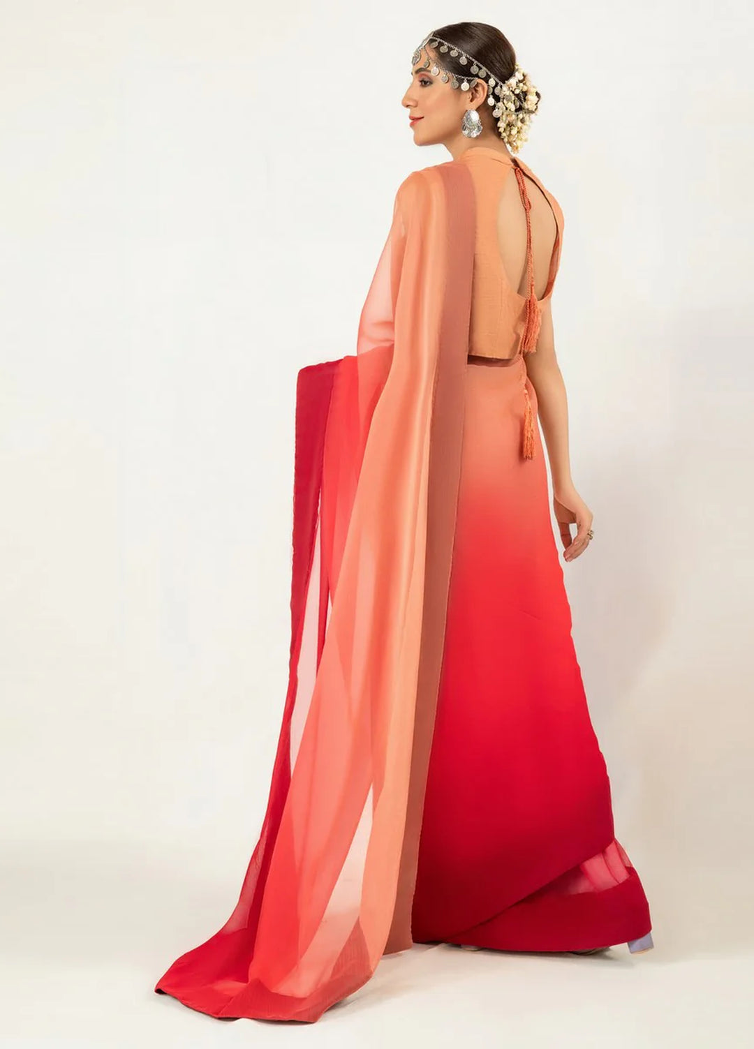 Imran Aftab RTW Printed Chiffon 3 Piece Suit IASC 14 - Festive Collection