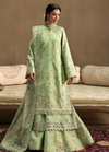 Sable Vogue Unstitched Embroidered Raw Silk 3 Piece Suit SV26UL FC-03-25 Green - Summer Collection