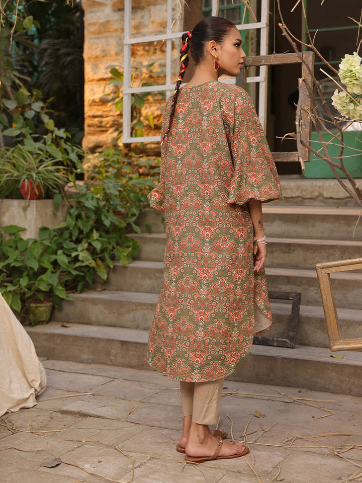 Salitex Women Printed Khaddar 1 Piece Shirt CP-W22-C-006 - Winter Collection