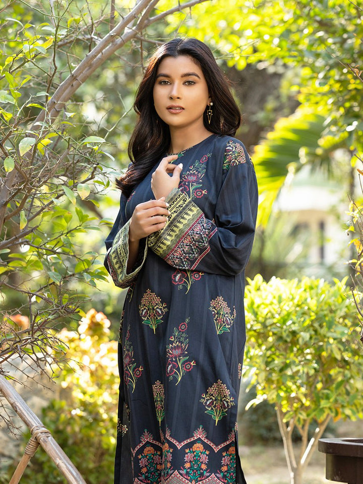 Salitex Women Printed Silk 1 Piece Shirt CPS23DC007 - Winter Collection