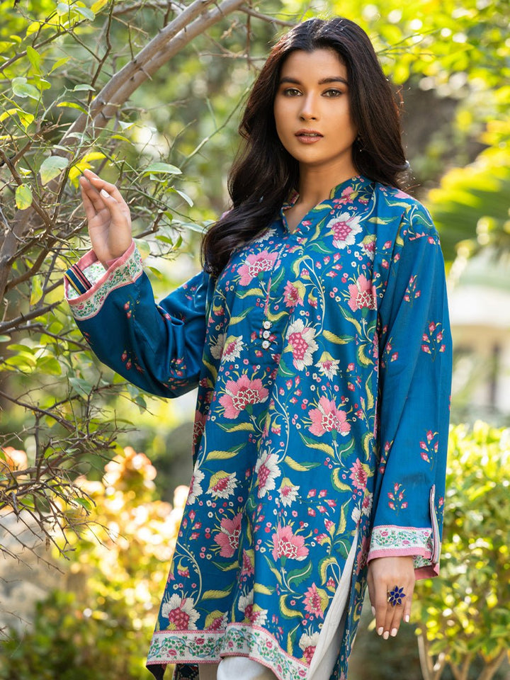 Salitex Women Printed Silk 1 Piece Shirt CPS23DC015 - Winter Collection