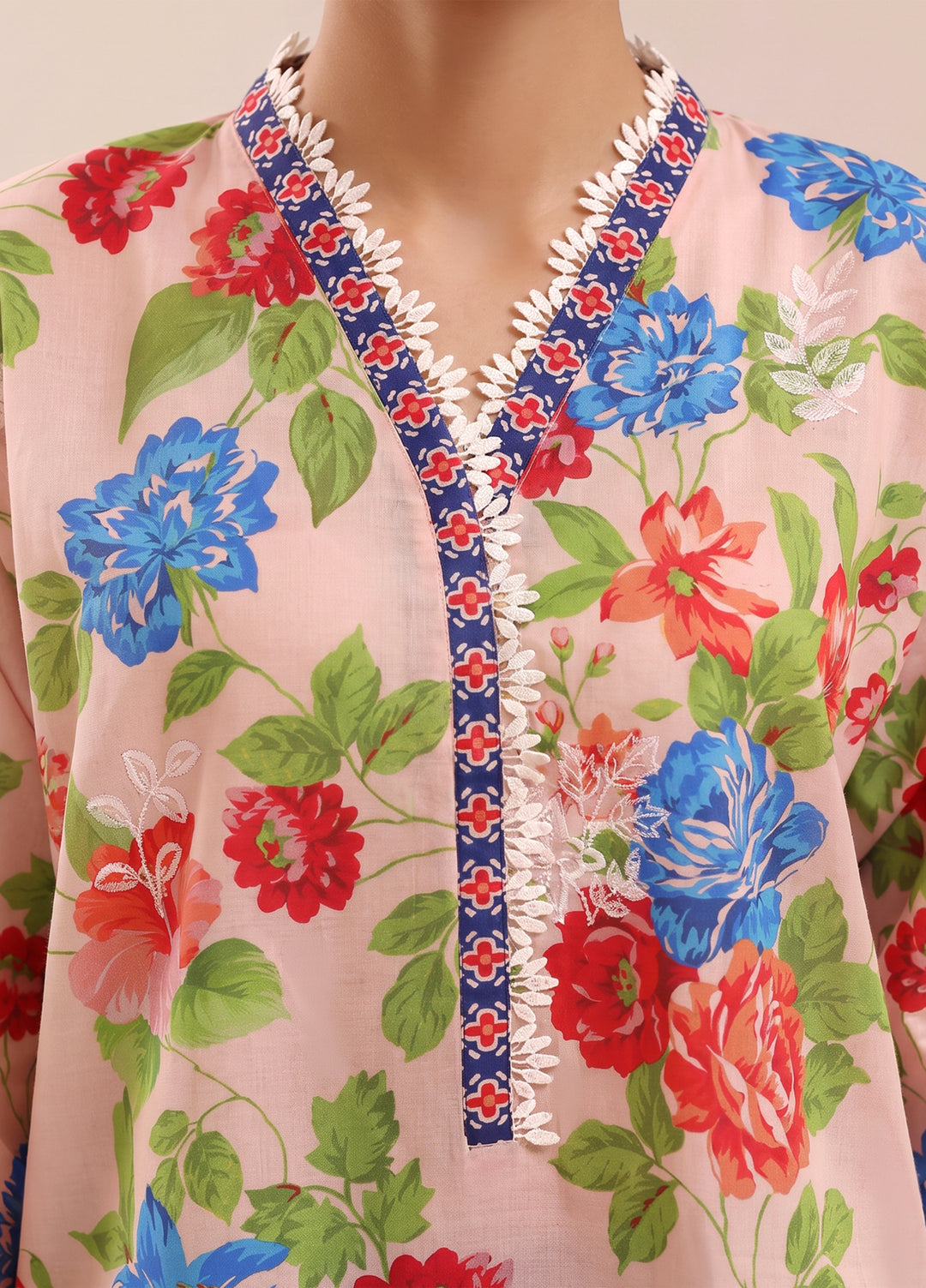 Riley Women RTW Embroidered Lawn 2 Piece Suit RL26RL Rosecharm - Casual Collection