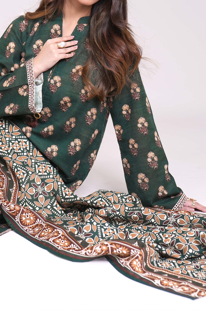 Narmin by Narkin's Unstitched Printed Khaddar 3 Piece Suit NN26UK NUWKDP-3161 - Casual Collection