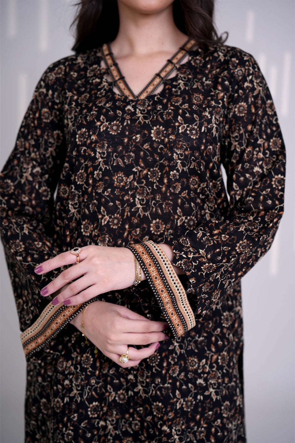 Narmin by Narkin's Unstitched Printed Khaddar 3 Piece Suit NN26UK NUWKDP-3163 - Casual Collection
