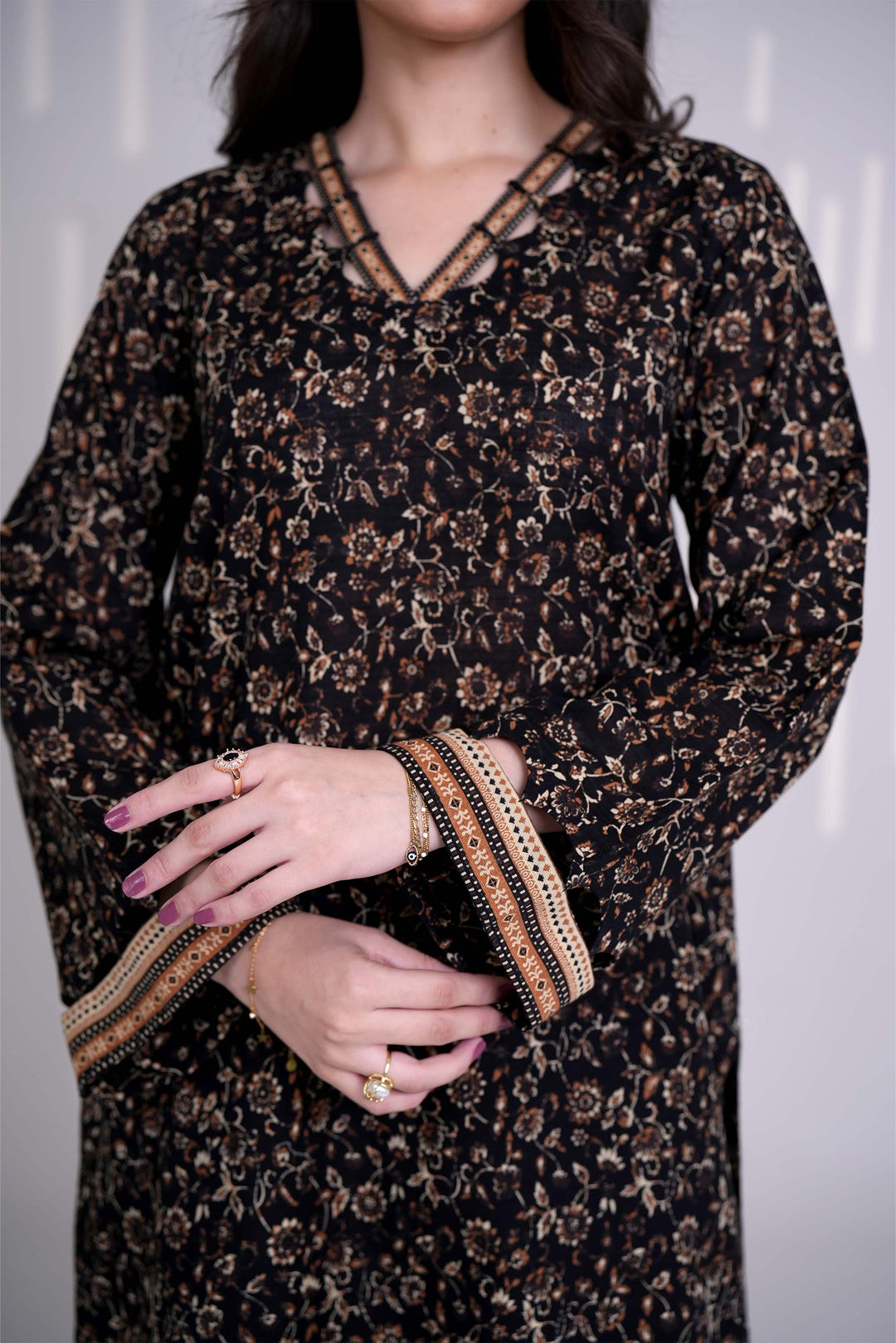 Narmin by Narkin's Unstitched Printed Khaddar 3 Piece Suit NN26UK NUWKDP-3163 - Casual Collection