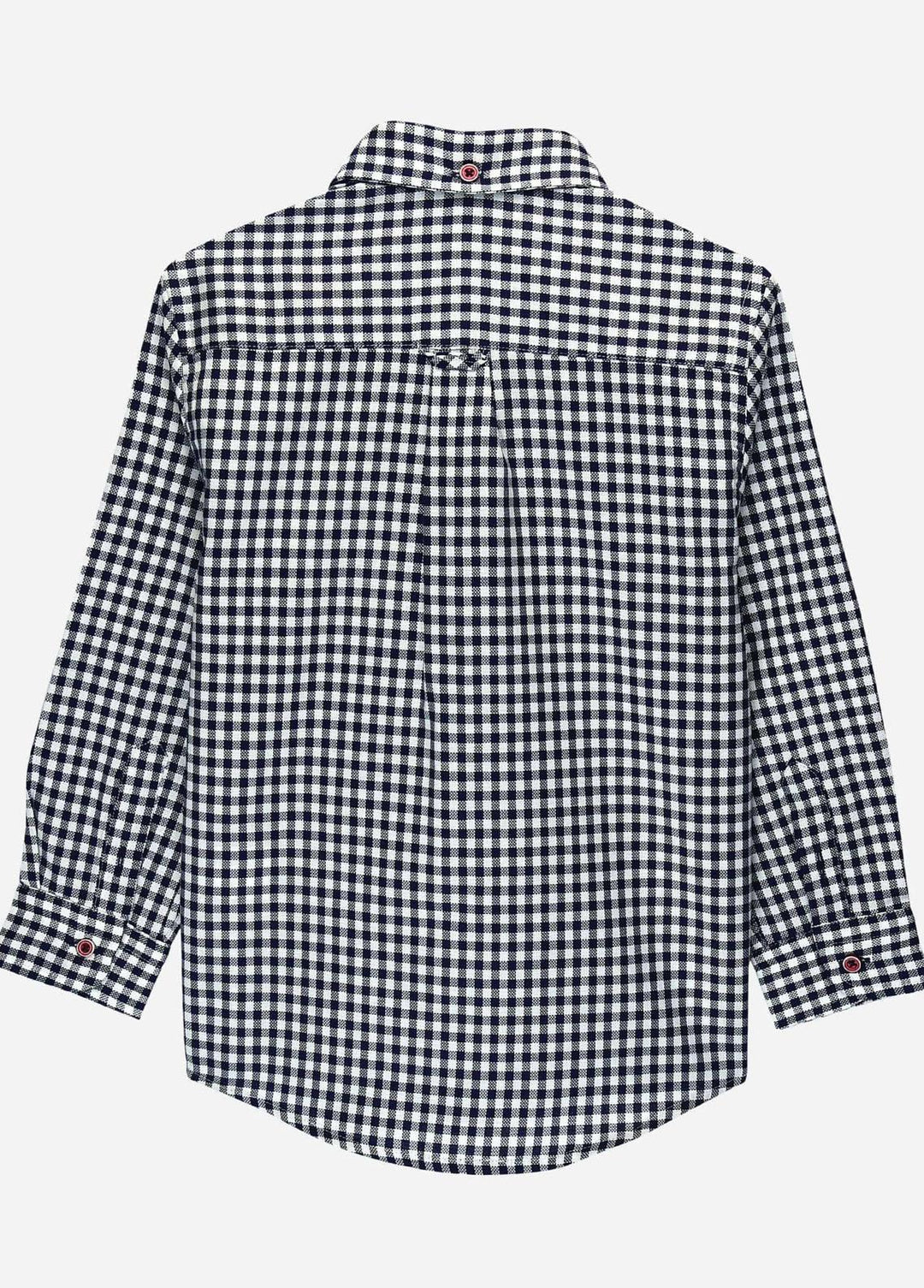 Brumano Cotton Casual Shirts for Boys -   Blue Gingham Light Weight Casual Shirt - Junior
