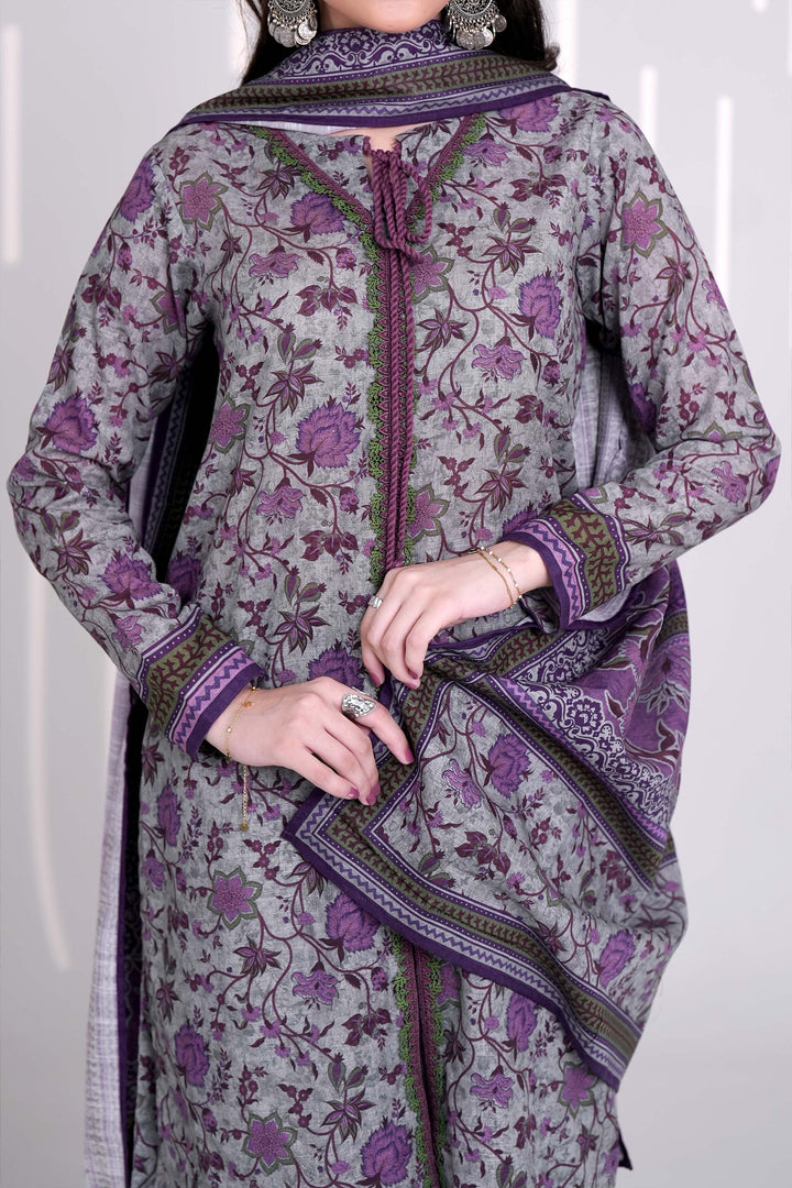 Narmin by Narkin's Unstitched Printed Khaddar 3 Piece Suit NN26UK NUWKDP-3160 - Casual Collection