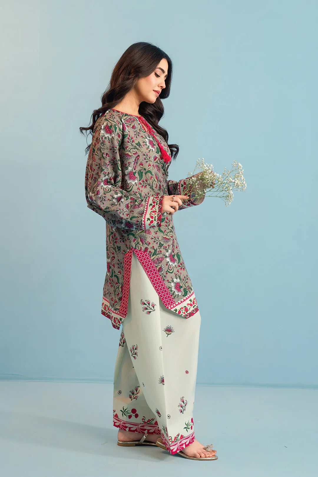 Dear Summer by Panache Women RTW Printed Lawn 2 Piece Suit Leafline - Festive Collection