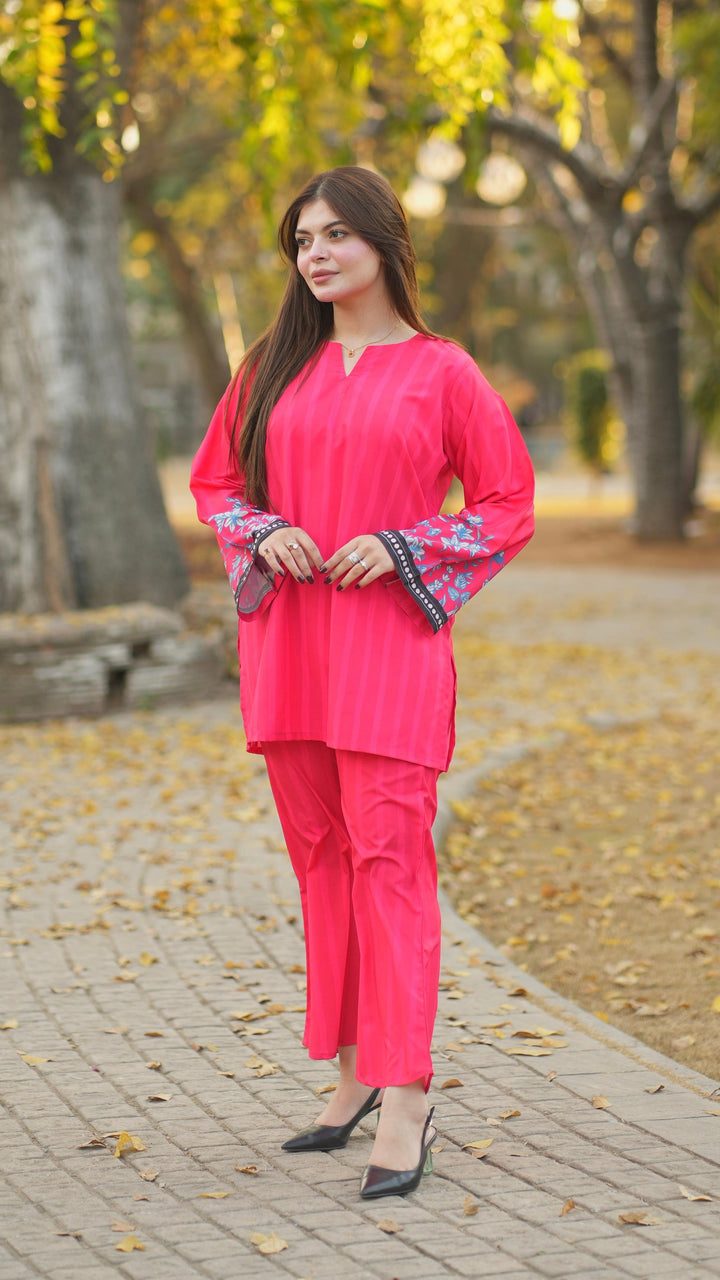 Dhaga Women Pret Printed 2 Piece Soft Crepe Senore SS24DSP240 - Summer Collection