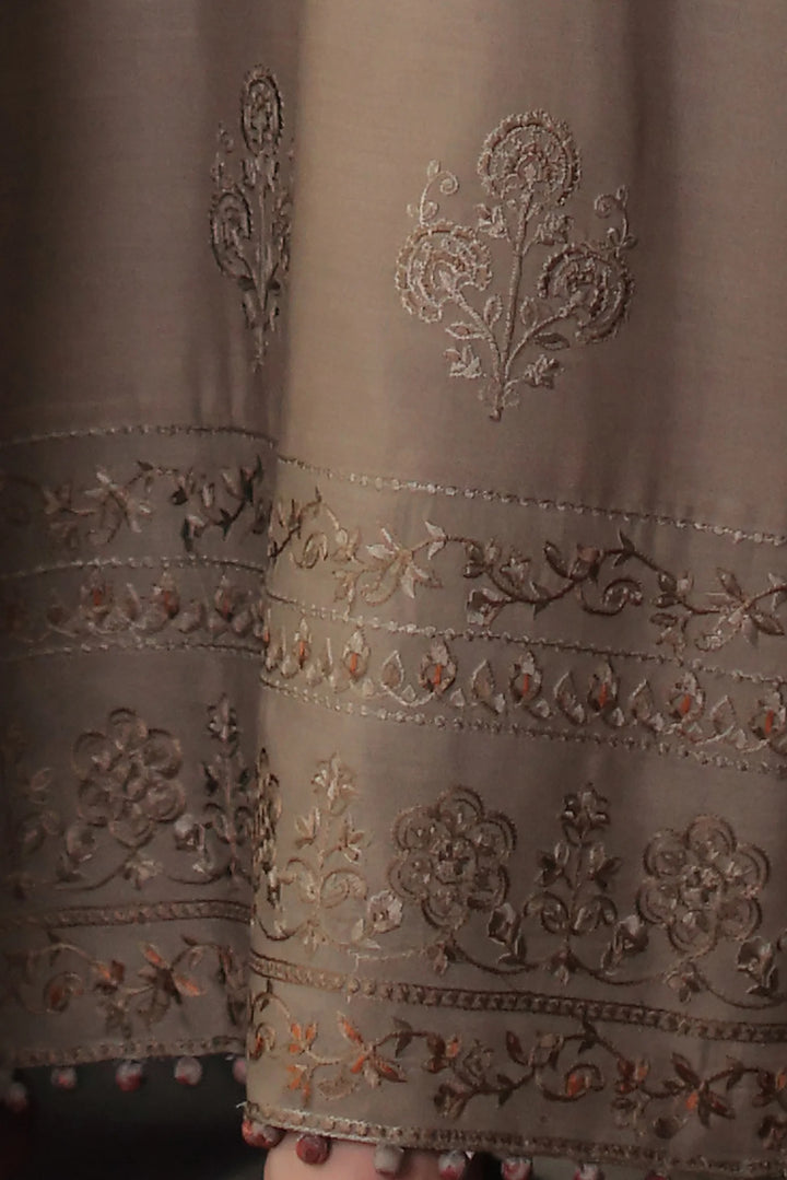 Noor by Saadia Asad Unstitched Embroidered Linen 3 Piece Suit SA26UNL D3 A - Winter Collection