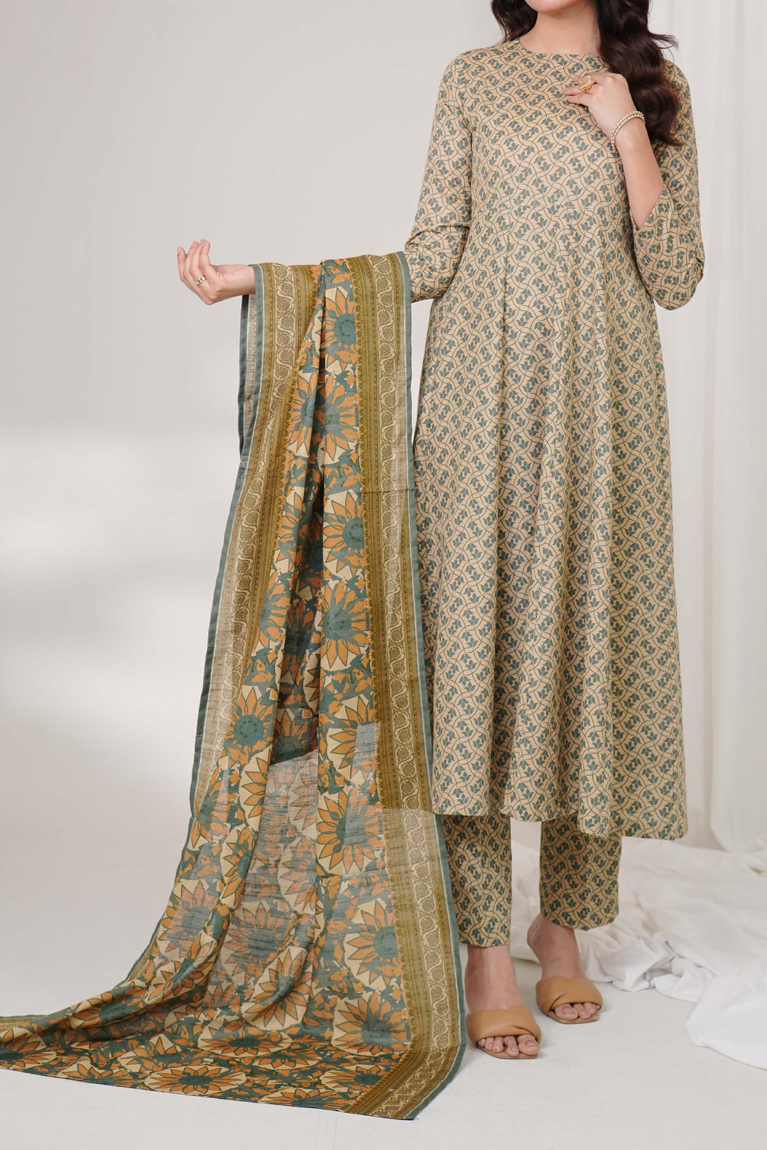 Narmin by Narkin's Unstitched Printed Khaddar 3 Piece Suit NN26UK NUWKDP-3192 - Casual Collection