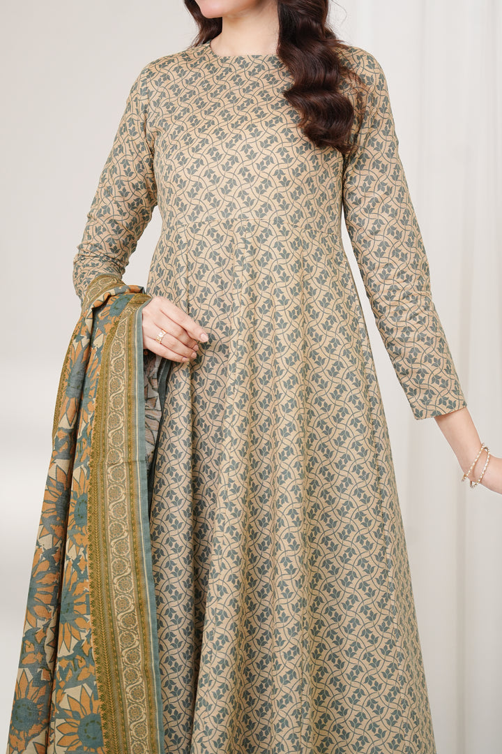 Narmin by Narkin's Unstitched Printed Khaddar 3 Piece Suit NN26UK NUWKDP-3192 - Casual Collection