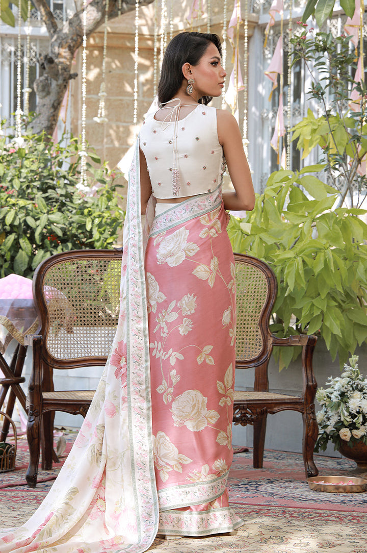 Erina From Nizka By Nida Rehan RTW Hand work Organza 2 Piece Suit Lyora - Festive Collection