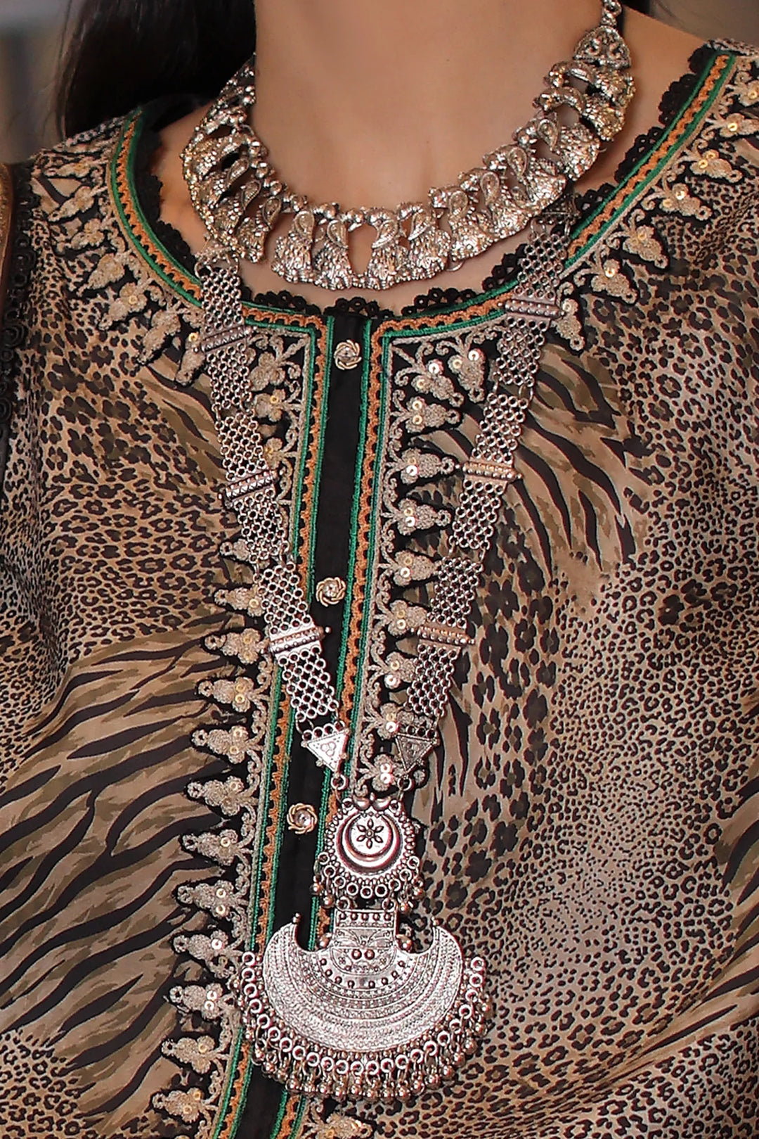 Noor by Saadia Asad Unstitched Printed Linen 3 Piece Suit SA26UNL D1 A - Winter Collection