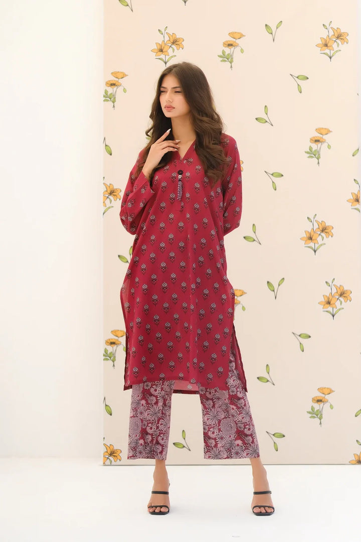 Dhaga Women Pret Printed 2 Piece Lawn Matching Separate FW24DSP0028 - Summer Collection