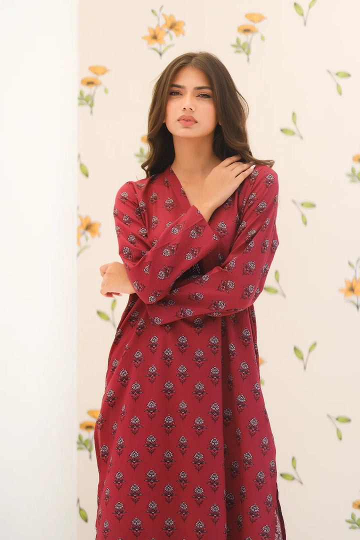 Dhaga Women Pret Printed 2 Piece Lawn Matching Separate FW24DSP0028 - Summer Collection