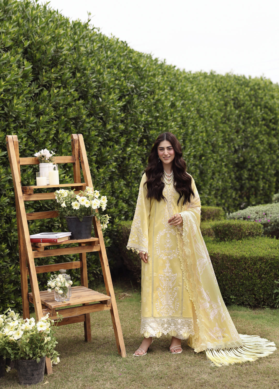 Sardinia Unstitched Embroidered Lawn 3 Piece Suit SRD26ULE Sunlit Trail 1704 - Eid Collection