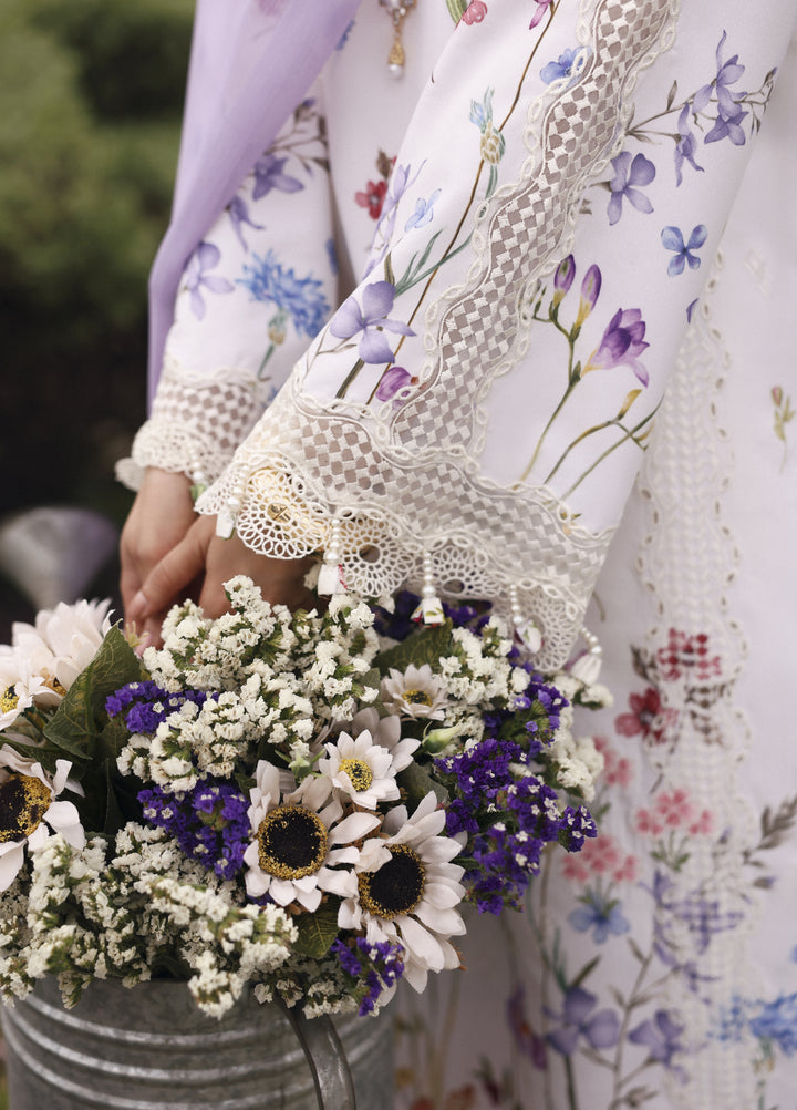 Sardinia Unstitched Embroidered Lawn 3 Piece Suit SRD26ULE Lavender Clouds 1701 - Eid Collection