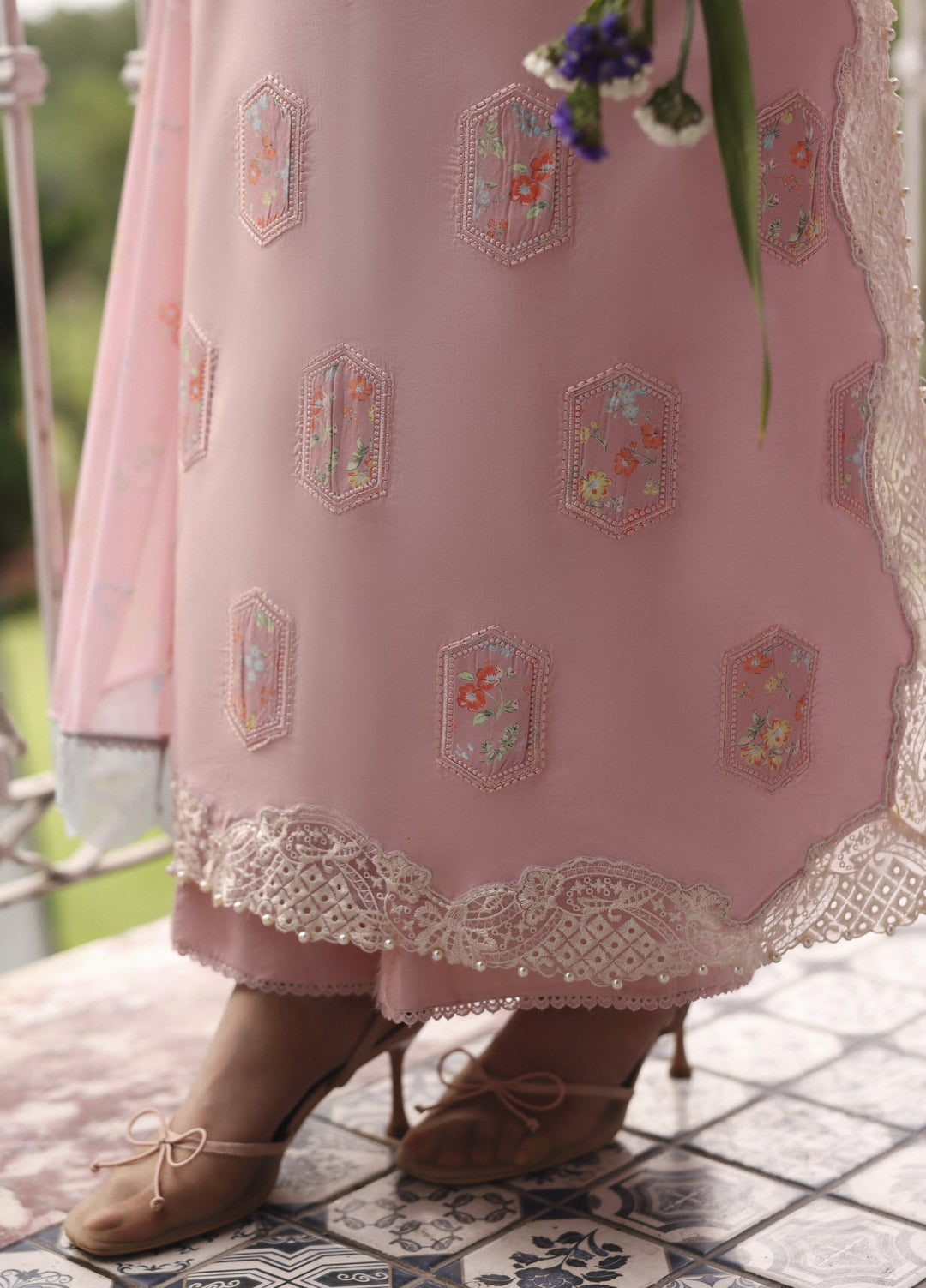 Sardinia Unstitched Embroidered Lawn 3 Piece Suit SRD26ULE Rose Ridge 1703 - Eid Collection