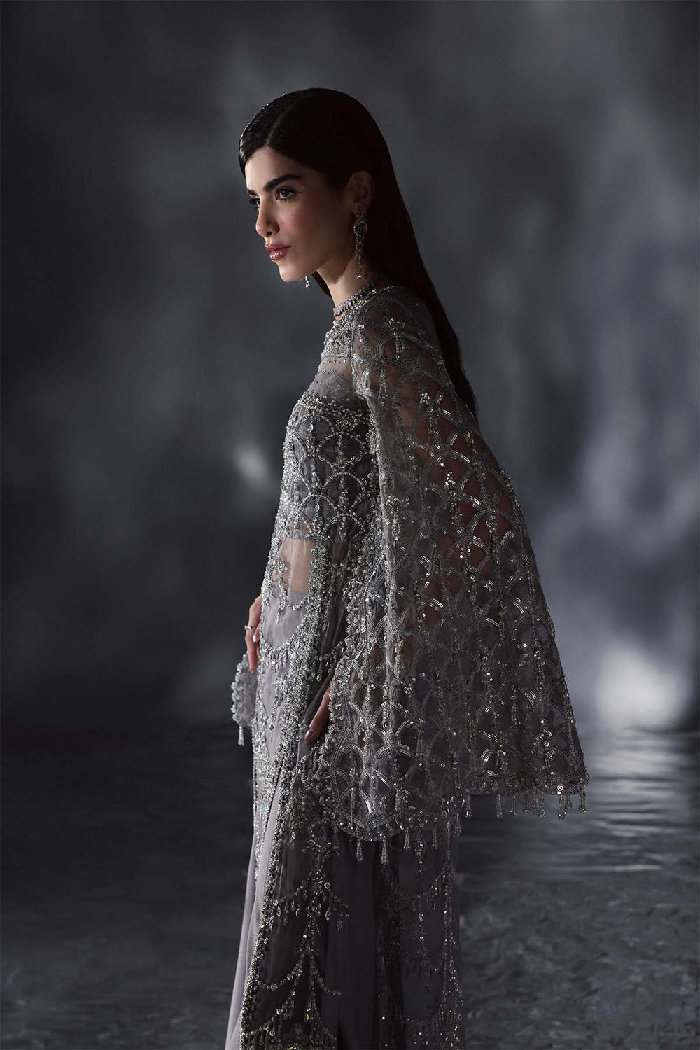 Chateau DE Lumiere by Enzo RTW Hand work Organza 3 Piece Suit RAFFINEE Wedding Collection