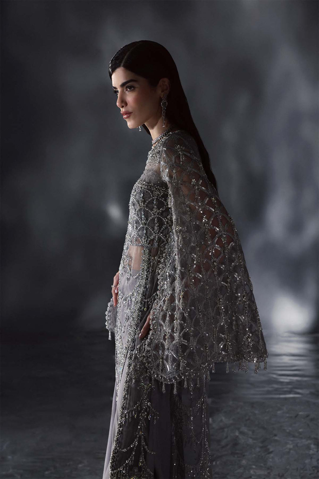 Chateau DE Lumiere by Enzo RTW Hand work Organza 3 Piece Suit RAFFINEE Wedding Collection