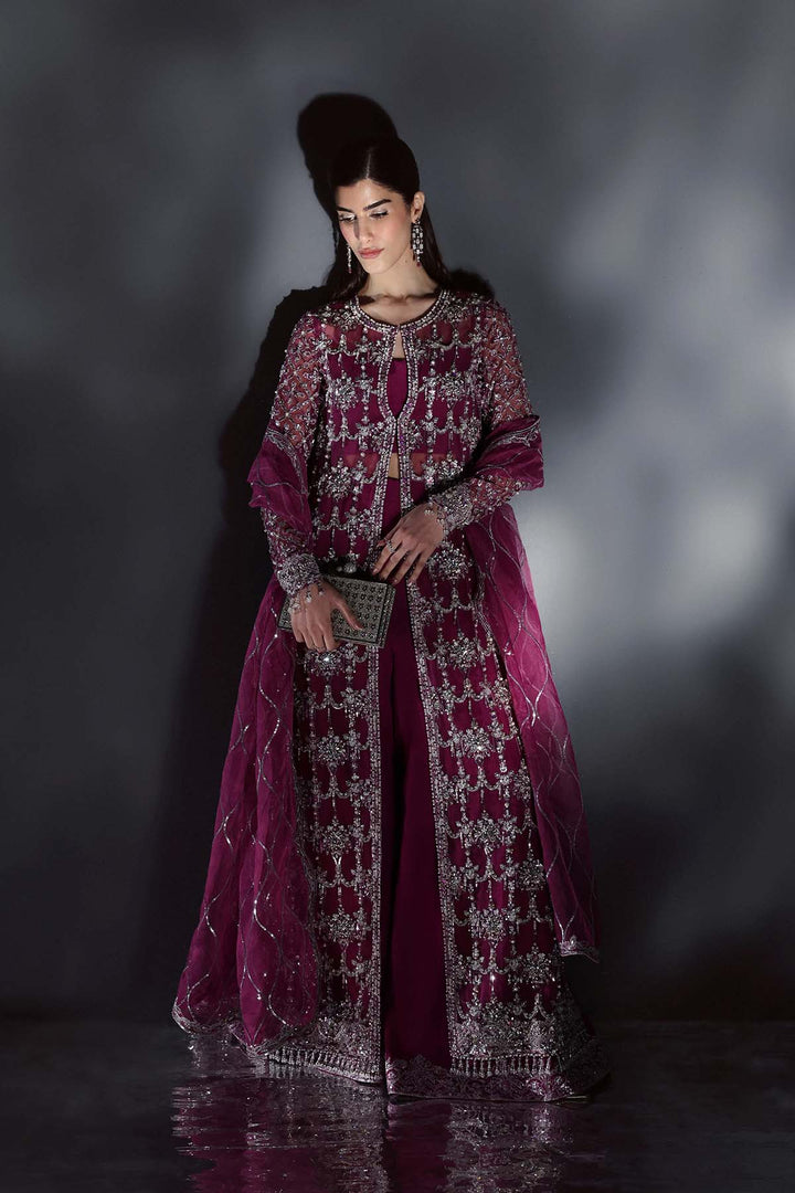 Chateau DE Lumiere by Enzo RTW Hand work Organza 3 Piece Suit ROUE Wedding Collection