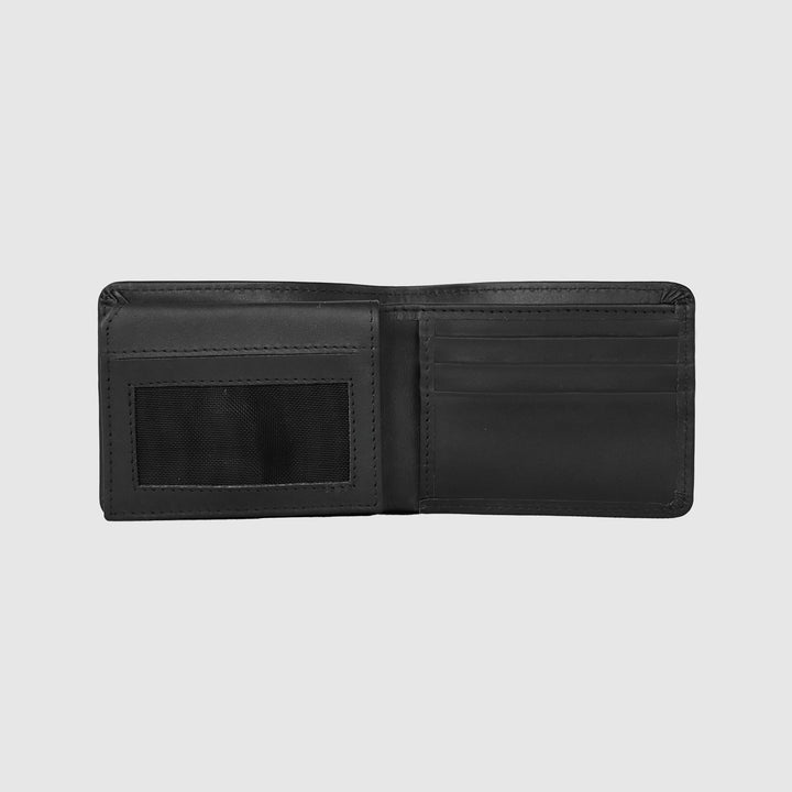 Lafanzo Unisex Leather LO Prime Fold Wallet Black - Accessories Collection