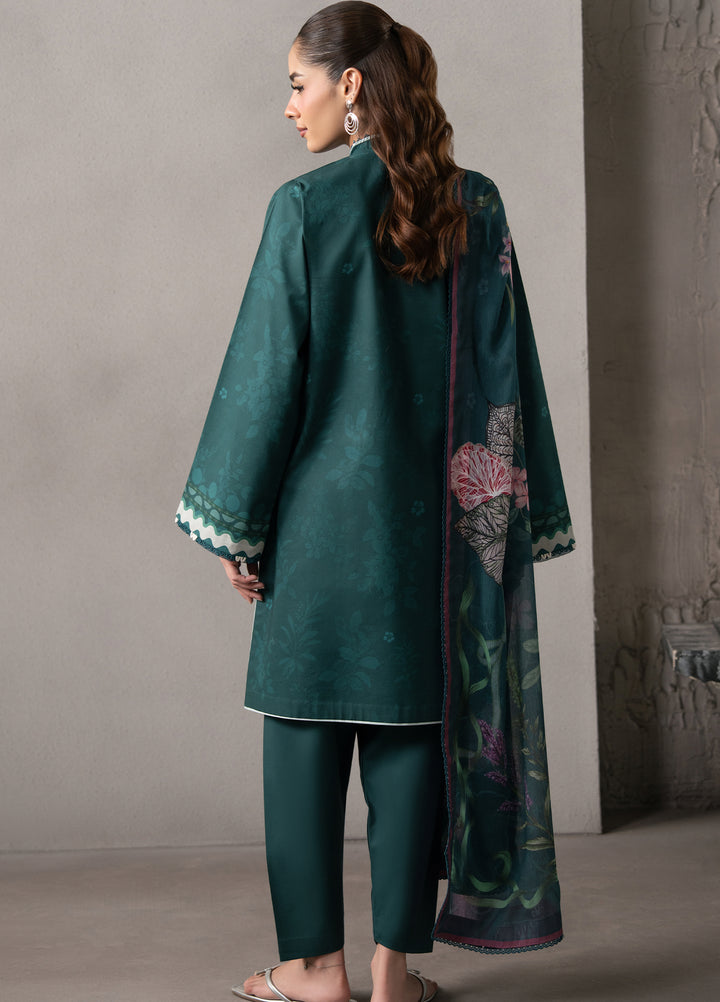 Selure by Seran Women Unstitched Embroidered Lawn 3 Piece Suit SN26ULS Verdelle D-01 - Casual Collection