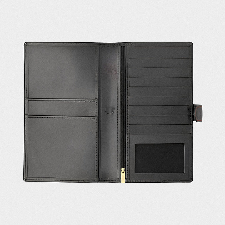 Lafanzo Unisex Leather Ashford Travel Wallet - Accessories Collection