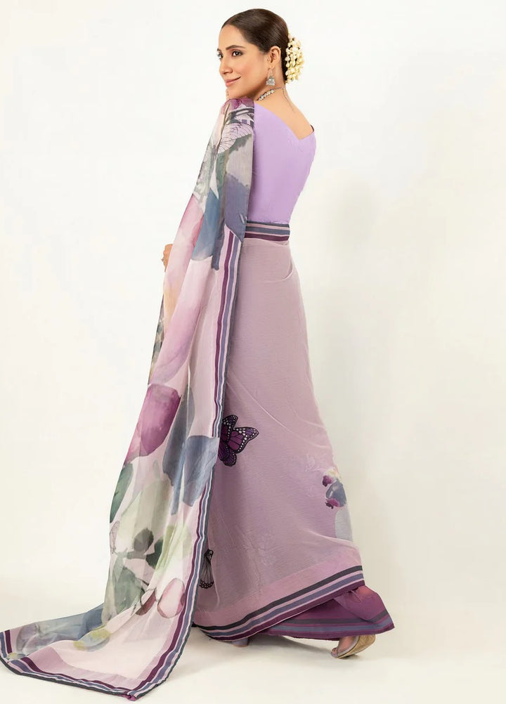 Imran Aftab RTW Printed Chiffon 3 Piece Suit IASC 04 - Festive Collection